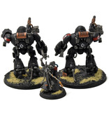 Games Workshop ADEPTUS MECHANICUS 2 Kastellan Robots with Datasmith #2 WELL PAINTED 40K