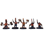 Games Workshop FYRESLAYERS 10 Vulkurite Berzerkers #2 WELL PAINTED Sigmar