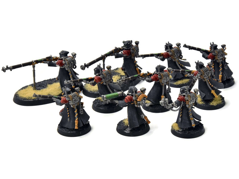 Games Workshop ADEPTUS MECHANICUS 10 Skitarii #1 WELL PAINTED Warhammer 40K