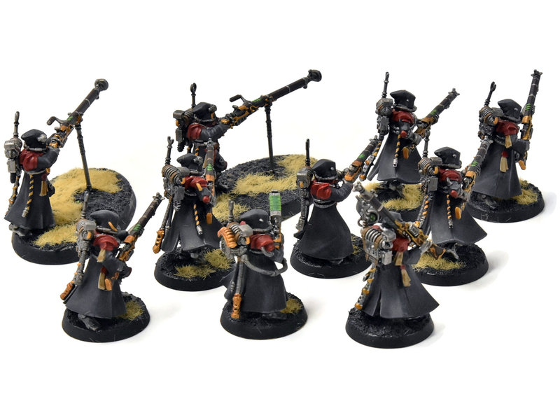 Games Workshop ADEPTUS MECHANICUS 10 Skitarii #1 WELL PAINTED Warhammer 40K