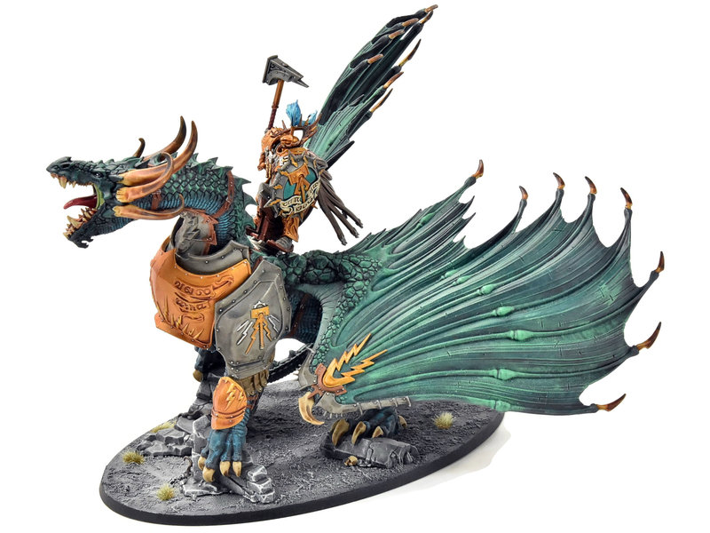 Games Workshop STORMCAST ETERNALS Lord-Celestant on Stardrake #1 WELL PAINTED Sigmar