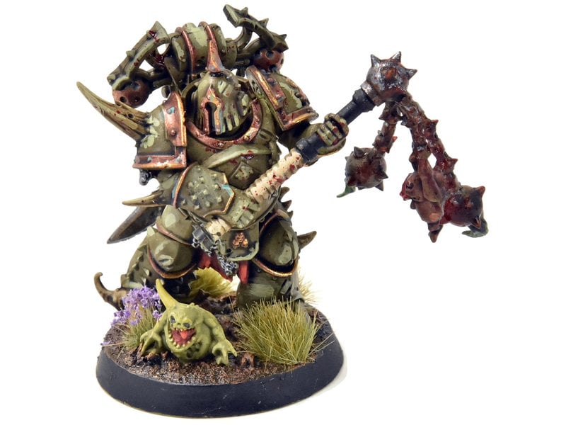 Games Workshop DEATH GUARD Space Marines Heroes Scabboth PRO PAINTED Warhammer 40K