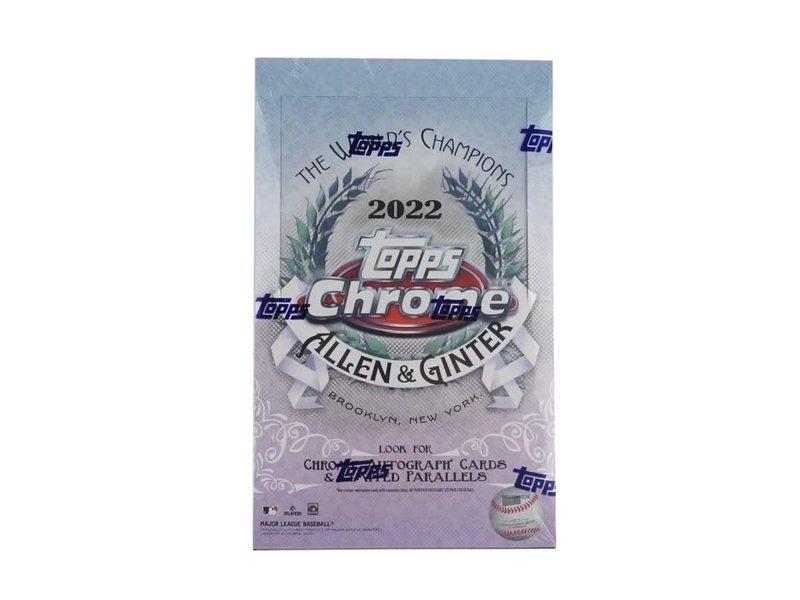 Topps 2022 Topps Chrome Allen & Ginter  Baseball Hobby Box