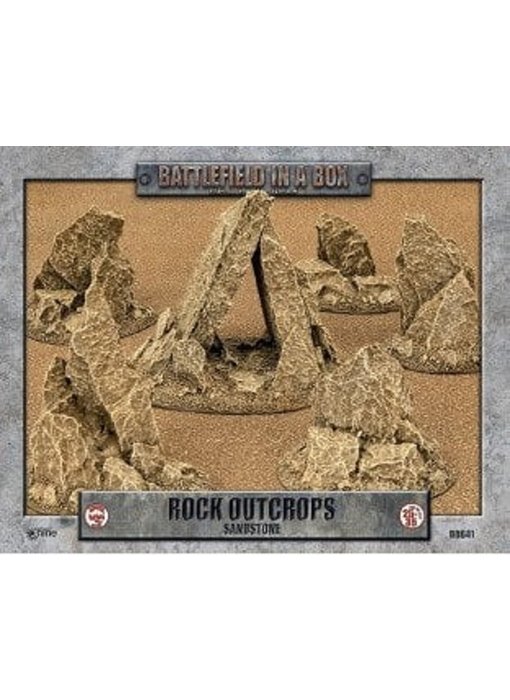 Battlefield In A Box - Rock Outcrops - Sandstone