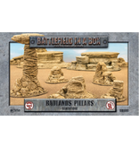 Battlefield in a Box Battlefield In A Box - Badlands Pillars - Sandstone