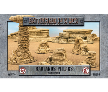 Battlefield In A Box - Badlands Pillars - Sandstone