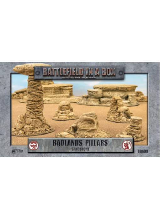 Battlefield In A Box - Badlands Pillars - Sandstone