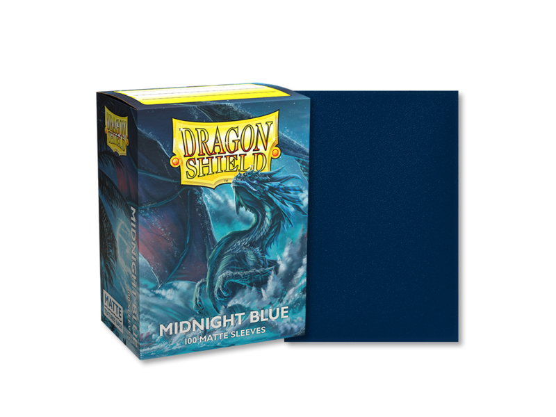 Dragon Shield Sleeves Matte Midnight Blue (100)