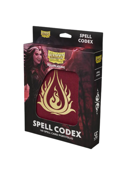 Dragon Shield Rpg Spell Codex Blood Red