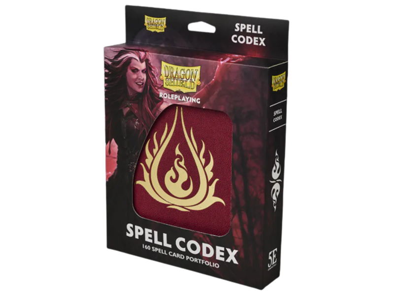 Dragon Shield Rpg Spell Codex Blood Red