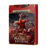 Games Workshop Blades Of Khorne - Warscroll Cards (English) (PRE ORDER)