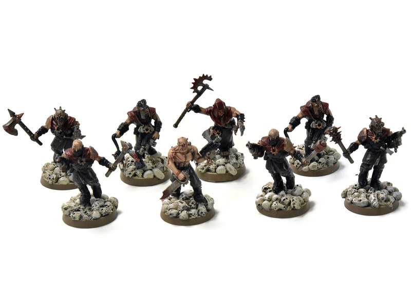 Games Workshop CHAOS SPACE MARINES 8 Cultists #1 Warhammer 40K