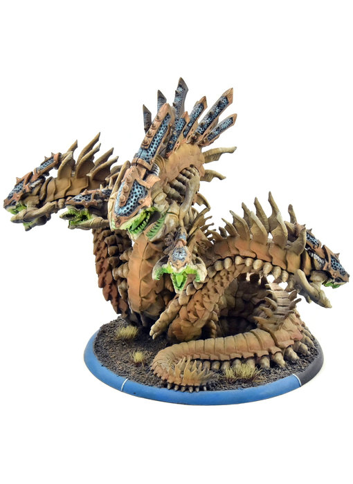 WARMACHINE Desert Hydra #1 WELL PAINTED Horde Skorne Gargantuan Warbeast