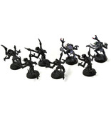 Games Workshop TYRANIDS 7 Genestealers #4 missing one head Warhammer 40K