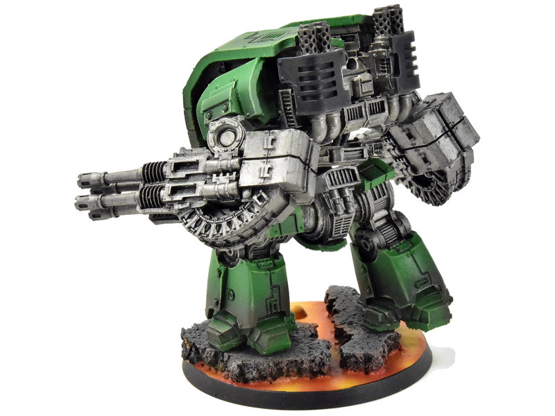 Forge World SPACE MARINES Leviathan Dreadnought #1 WELL PAINTED FORGE WORLD 40K Salamanders