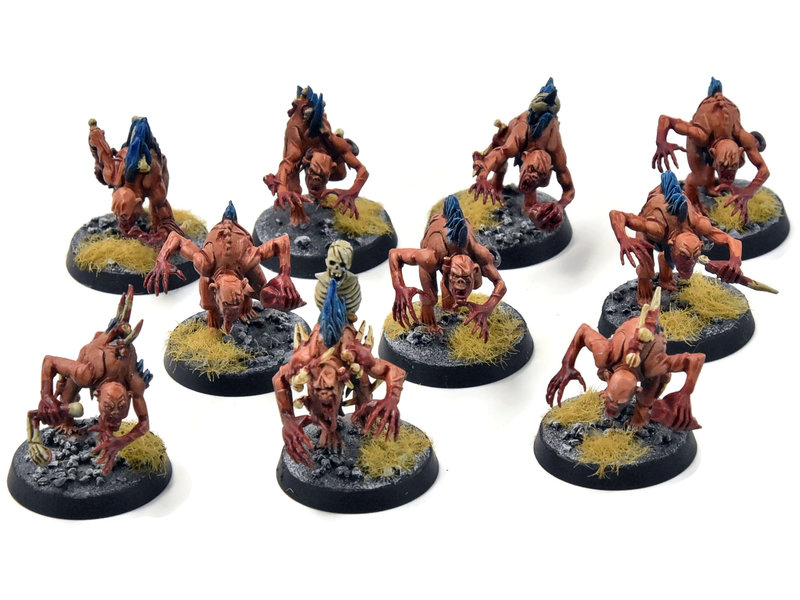 Games Workshop FLESH-EATER COURTS 10 Crypt Ghouls #3 WELL PAINTED Sigmar