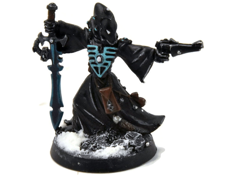 Games Workshop CRAFTWORLDS Warlock with shuriken pistol #1 METAL WELL PAINTED ULTHWE