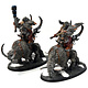 OGOR MAWTRIBES 2 Mournfang Pack #2 WELL PAINTED Sigmar