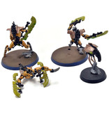 Games Workshop NECRONS 3 Skorpekh Destroyers #2 Broken Legs & 1 Missing Base 40K