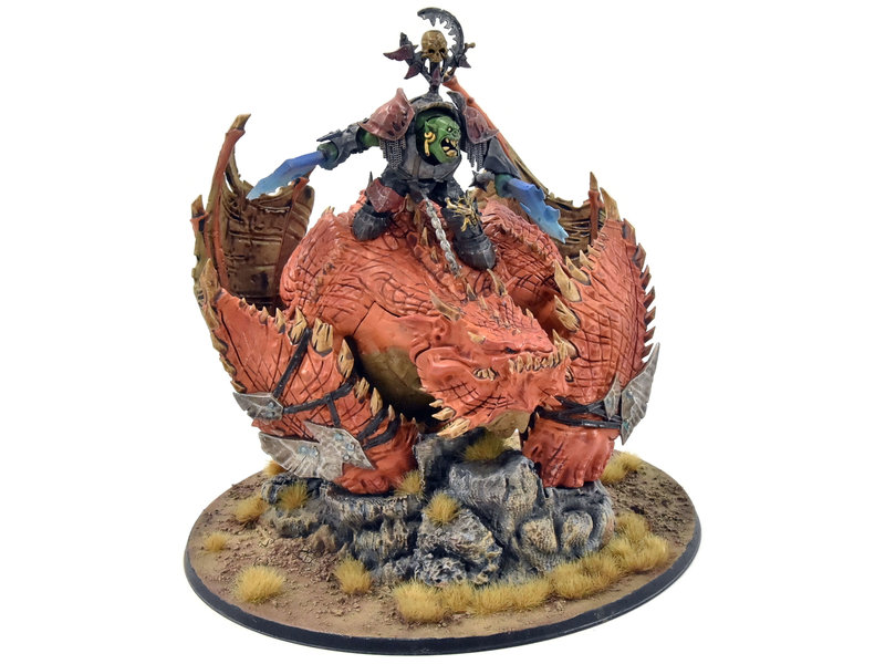 Games Workshop ORRUK WARCLANS Megaboss on Maw-krusha #1 WELL PAINTED Sigmar