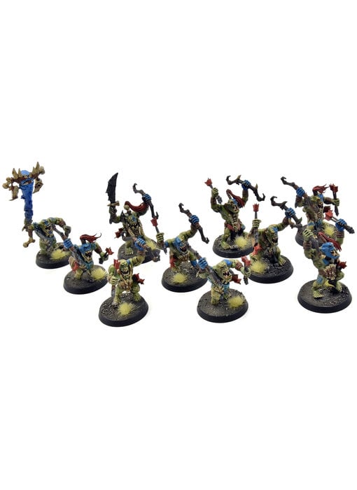 ORRUK WARCLANS 10 Savage Orruk Arrowboys #1 WELL PAINTED Sigmar