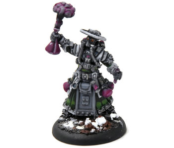 WARMACHINE Aurum Adeptus Syvestro #1 PRO PAINTED METAL Crucible Guard