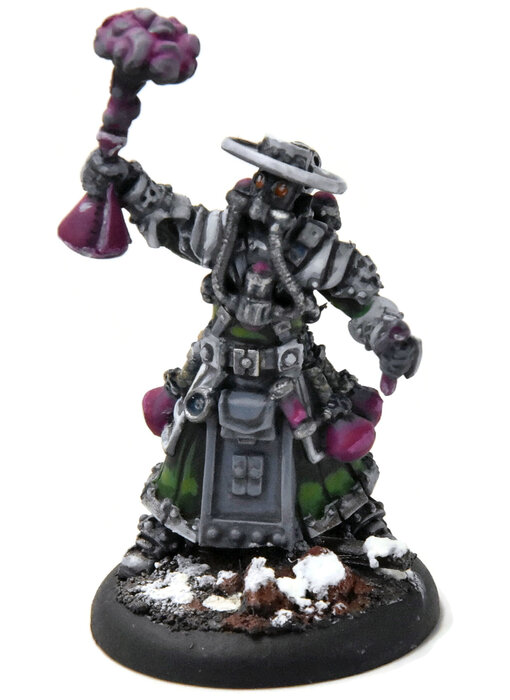 WARMACHINE Aurum Adeptus Syvestro #1 PRO PAINTED METAL Crucible Guard