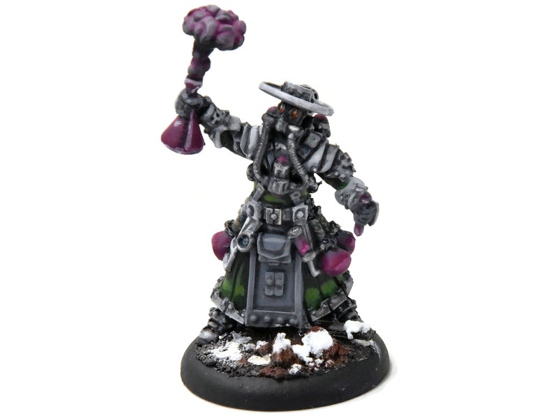 WARMACHINE Aurum Adeptus Syvestro #1 PRO PAINTED METAL Crucible Guard