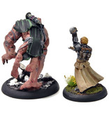 WARMACHINE Aurum Ominus Alyce Marc & Big Alyce PRO PAINTED METAL Crucible Guard