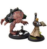 WARMACHINE Aurum Ominus Alyce Marc & Big Alyce PRO PAINTED METAL Crucible Guard