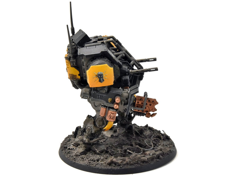 Games Workshop IMPERIAL FISTS Invictor Warsuit #2 PRO PAINTED Imperial Fists