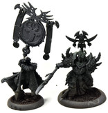 HORDES Tyrant Commander with Standard Banner #2 METAL Skorne