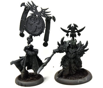 HORDES Tyrant Commander with Standard Banner #2 METAL Skorne