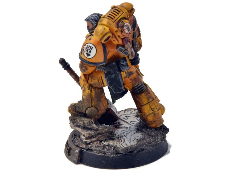 Games Workshop IMPERIAL FISTS Primaris Captain Converted #3 PRO PAINTED Warhammer 40K