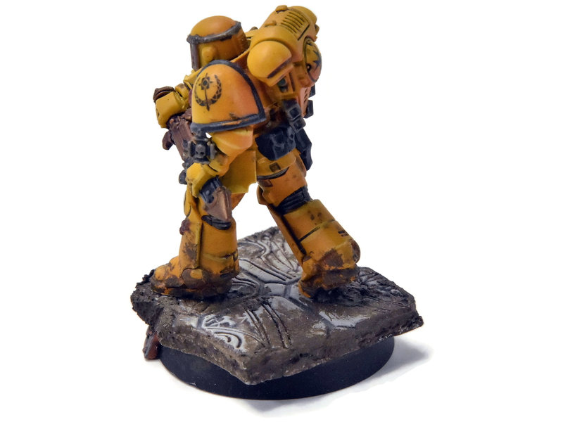 Games Workshop IMPERIAL FISTS Primaris Captain Converted #2 PRO PAINTED Warhammer 40K