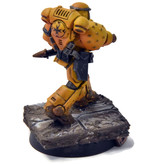 Games Workshop IMPERIAL FISTS Primaris Captain Converted #2 PRO PAINTED Warhammer 40K