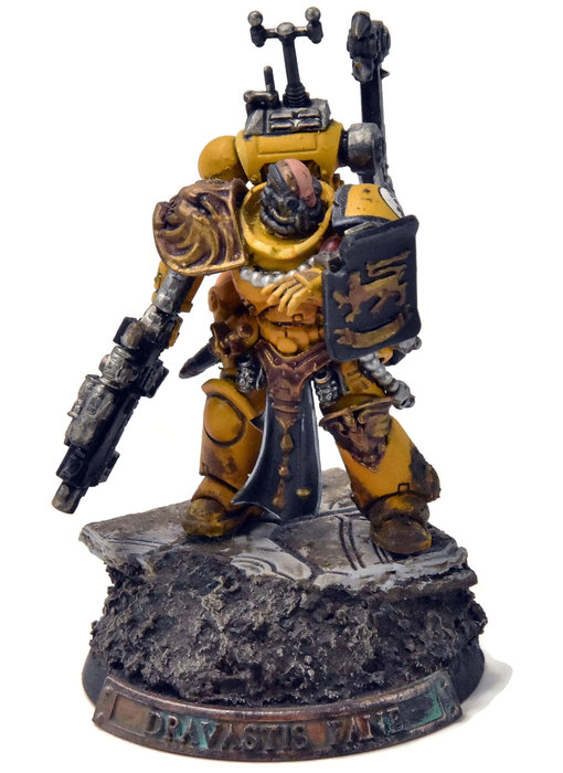 IMPERIAL FISTS Primaris Captain Converted #1 PRO PAINTED Warhammer 40K