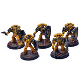 Forge World IMPERIAL FISTS 5 Phalanx Warders #2 PRO PAINTED Forge World 40K