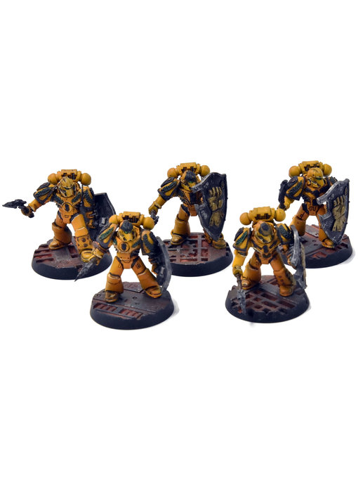 IMPERIAL FISTS 5 Phalanx Warders #2 PRO PAINTED Forge World 40K