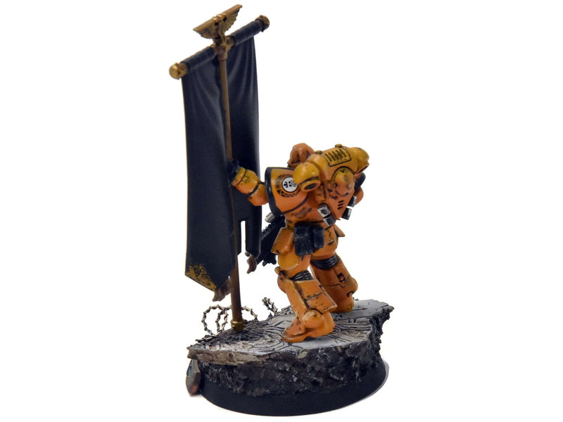 Games Workshop IMPERIAL FISTS Primaris Ancient #1 PRO PAINTED Warhammer 40K