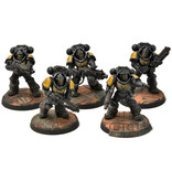 Games Workshop IMPERIAL FISTS 5 Heavy Intercessors #1 PRO PAINTED Warhammer 40K