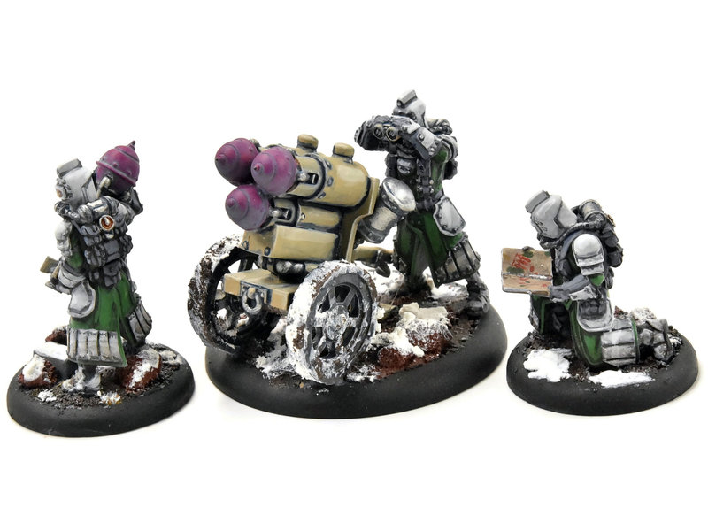 WARMACHINE Dragon's Breath Rocket #1 WELL PAINTED Crucible Guard