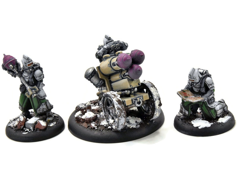 WARMACHINE Dragon's Breath Rocket #1 WELL PAINTED Crucible Guard
