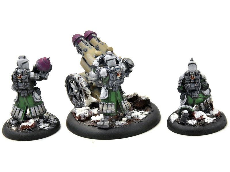 WARMACHINE Dragon's Breath Rocket #1 WELL PAINTED Crucible Guard