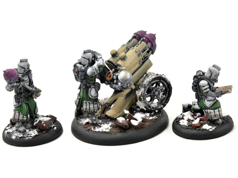WARMACHINE Dragon's Breath Rocket #1 WELL PAINTED Crucible Guard