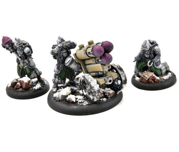 WARMACHINE Dragon's Breath Rocket #2 WELL PAINTED Crucible Guard