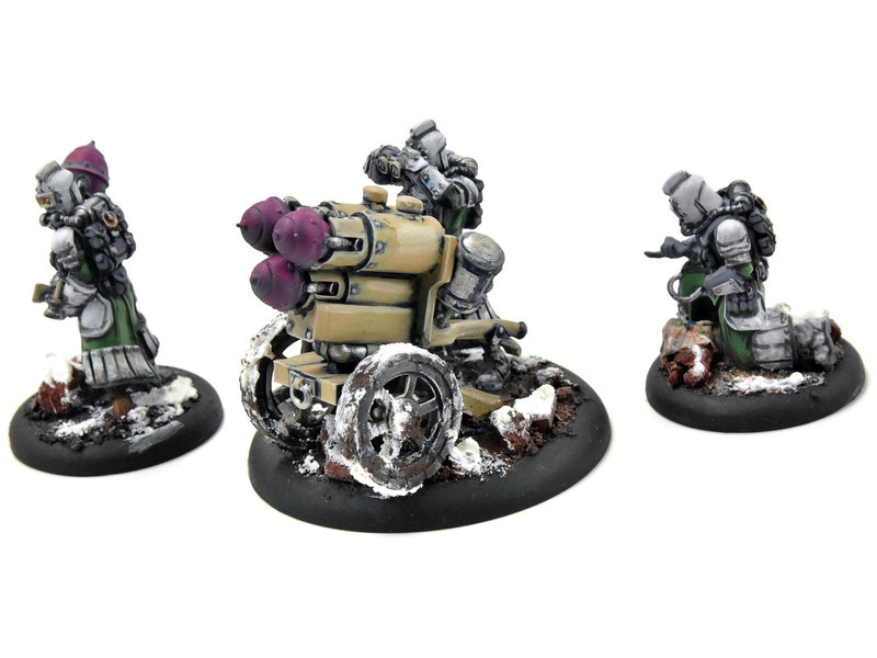 WARMACHINE Dragon's Breath Rocket #2 WELL PAINTED Crucible Guard