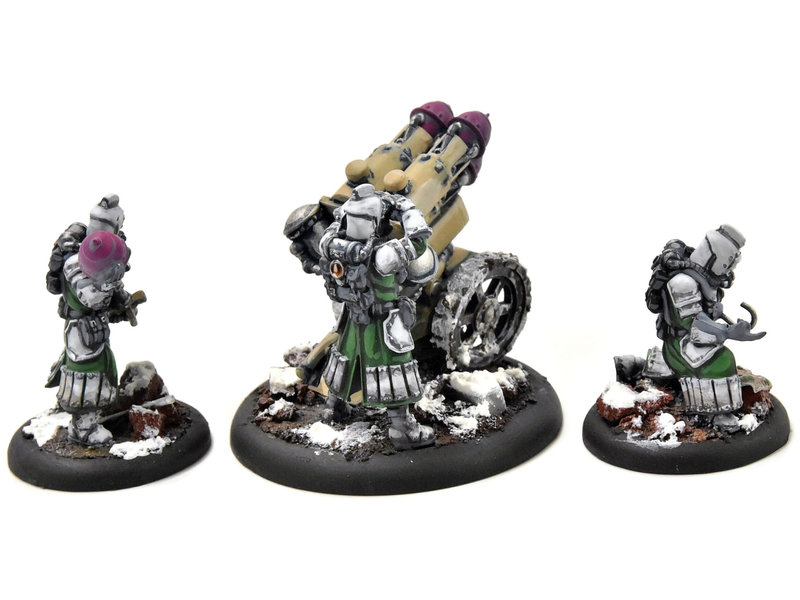 WARMACHINE Dragon's Breath Rocket #2 WELL PAINTED Crucible Guard