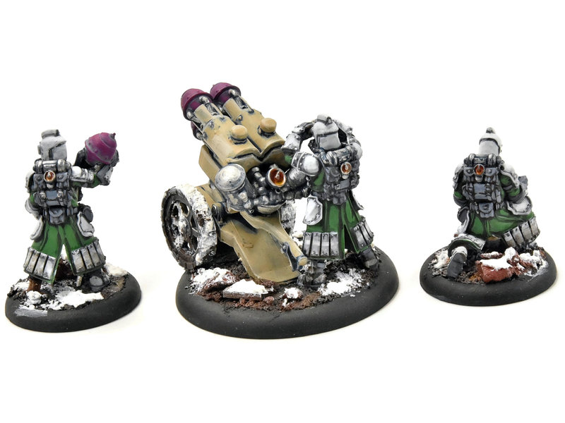 WARMACHINE Dragon's Breath Rocket #2 WELL PAINTED Crucible Guard