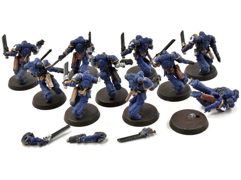 Games Workshop SPACE MARINES 10 Assault Intercessors #1 Warhammer 40K